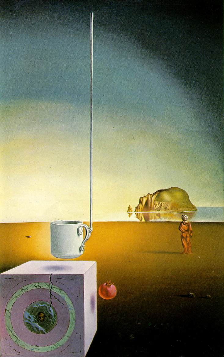 Giant Flying Demi-Tasse with Incomprehensible Appendage Five Meters Long